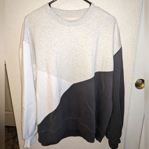Abercrombie & Fitch Crewneck Color Block Sweater